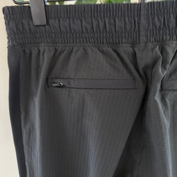 Athleta Textured Brooklyn Jogger Pants Black Size 2 Womens Casual Travel Comfort - Picture 6 of 10